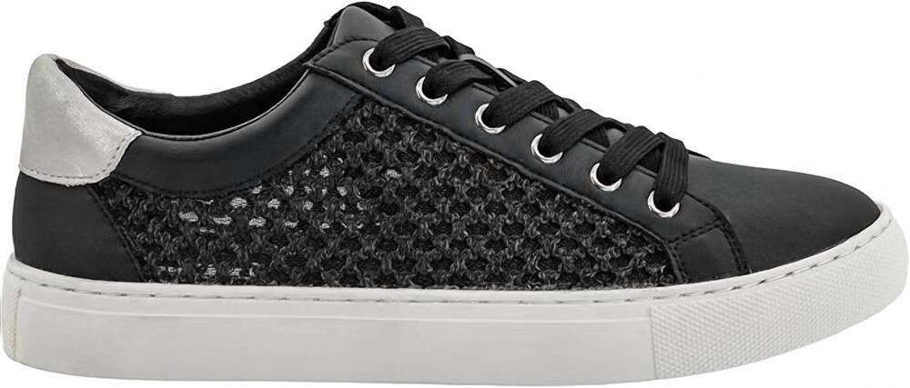 NEW HEY GIRL BY CORKYS women's keep scrolling lace-up sneakers in black
